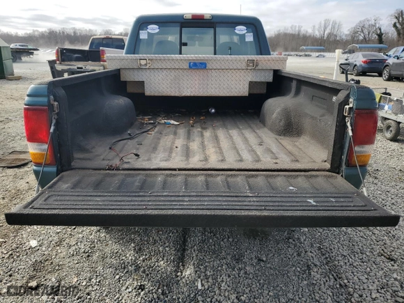 1996 Ford Ranger XL with VIN 1FTCR14U5TPA62043, listed as a Copart auction lot 43789605 with 190,978 mi miles and Salvage Title. Bid and sale history available at carsss.com. Image 6.
