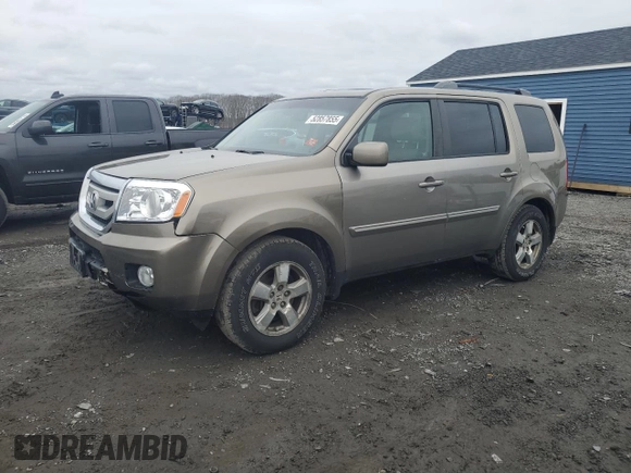 2011 Honda Pilot EX-L with VIN 5FNYF4H64BB022010, listed as a Copart auction lot 52857855 with 169,619 mi miles and Clean Title. Bid and sale history available at carsss.com. Image 1.