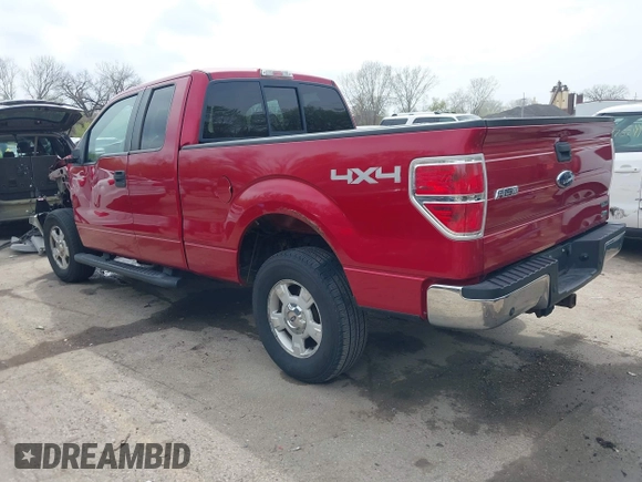 2010 Ford F-150 XL with VIN 1FTFX1EVXAKA25879, listed as a IAAI auction lot 41997574 with 177,256 mi miles. Bid and sale history available at carsss.com. Image 3.