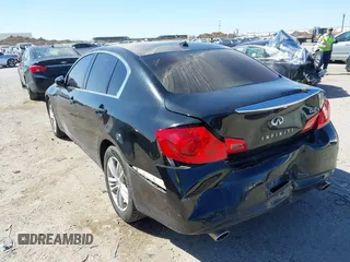 2012 Infiniti G37 x with VIN JN1CV6AR3CM674142, listed as a IAAI auction lot 41827909 with 162,290 mi miles and . Bid and sale history available at DreamBid. Image 3.