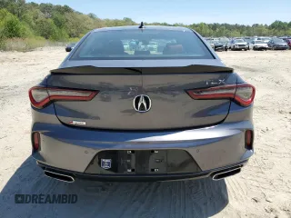 2023 Acura TLX w/A-Spec Package z VIN 19UUB5F59PA000337, wystawiony jako Copart lot #54822665 z przebiegiem 25 023 mil mil oraz Szkoda całkowita • Salvage title. Historia ofert i sprzedaży dostępna na DreamBid. Obrazek 6.
