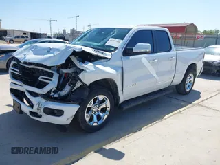 2022 Ram 1500 Big Horn with VIN 1C6RREBG5NN446070, listed as a IAAI auction lot 41971386 with 30,027 mi miles and . Bid and sale history available at DreamBid. Image 2.