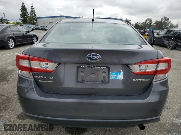 2020 Subaru Impreza z VIN 4S3GKAB68L3611929, wystawiony jako Copart lot #55852725 z przebiegiem 45 275 mil mil oraz Szkoda całkowita • Salvage title. Historia ofert i sprzedaży dostępna na DreamBid. Obrazek 6.