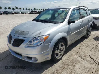 2005 Pontiac Vibe with VIN 5Y2SL63885Z462295, listed as a Copart auction lot 76923014 with 89,153 mi miles and Salvage Title. Bid and sale history available at carsss.com. Image 1.