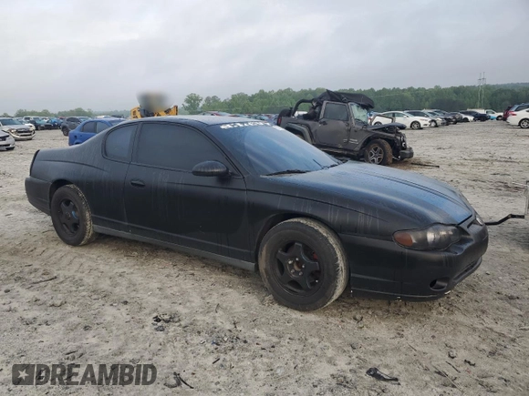 2005 Chevrolet Monte Carlo LS с VIN 2G1WW12E459267803, выставлен на аукционе Copart как лот 52618845 с пробегом 152 081 миль миль и Списание • Salvage title. История ставок и продаж доступна на DreamBid. Изображение 4.