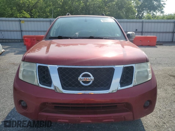 2010 Nissan Pathfinder SE with VIN 5N1AR1NB3AC623361, listed as a Copart auction lot 59786565 with 190,695 mi miles and Salvage title. Bid and sale history available at DreamBid. Image 5.