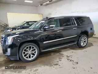 2017 Cadillac Escalade ESV Luxury z VIN 1GYS4HKJ2HR171609, wystawiony jako Copart lot #79921494 z przebiegiem 164 142 mil mil oraz Czysty tytuł • Clean title. Historia ofert i sprzedaży dostępna na DreamBid. Obrazek 1.