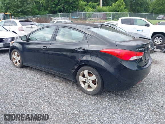 2012 Hyundai Elantra Limited with VIN KMHDH4AE6CU301408, listed as a IAAI auction lot 42691408 with 113,184 mi miles and . Bid and sale history available at DreamBid. Image 3.