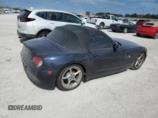 2008 BMW Z4 3.0si with VIN 4USBU53578LX04489, listed as a Copart auction lot 76914574 with 0 mi miles and Salvage Title. Bid and sale history available at carsss.com. Image 3.