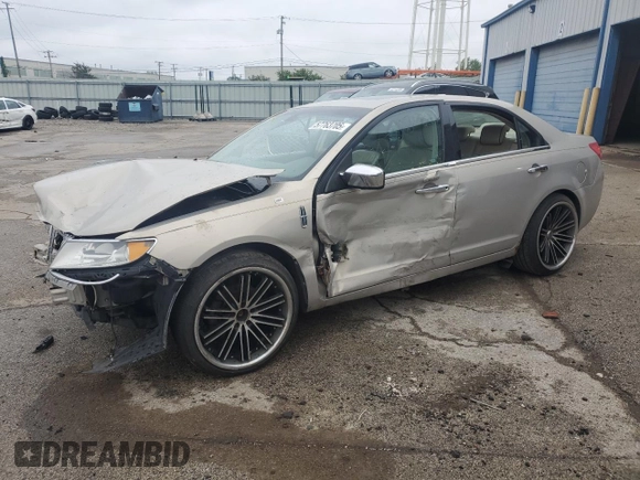 2010 Lincoln MKZ with VIN 3LNHL2JC9AR621538, listed as a Copart auction lot 57763705 with 191,487 mi miles and Salvage title. Bid and sale history available at DreamBid. Image 1.