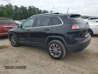 2019 Jeep Cherokee Latitude Plus with VIN 1C4PJLLB4KD344520, listed as a Copart auction lot 54535535 with 121,277 mi miles and Salvage Title. Bid and sale history available at DreamBid. Image 2.