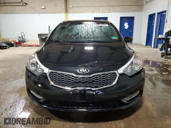 2015 Kia Forte LX with VIN KNAFK4A63F5437112, listed as a Copart auction lot 53276005 with 0 mi miles and Salvage Title. Bid and sale history available at carsss.com. Image 5.