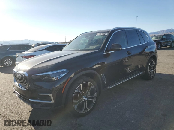 2023 BMW X5 xDrive40i with VIN 5UXCR6C00P9N67931, listed as a Copart auction lot 47831795 with 11,160 mi miles and Salvage Title. Bid and sale history available at carsss.com. Image 1.