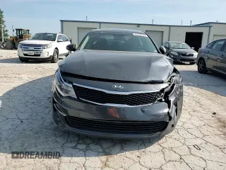 2016 Kia Optima LX with VIN KNAGT4L37G5107687, listed as a Copart auction lot 60239765 with 187,410 mi miles and Salvage title. Bid and sale history available at DreamBid. Image 13.