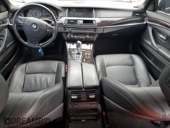 2014 BMW 5 Series 528i xDrive with VIN WBA5A7C56ED618181, listed as a Copart auction lot 73992504 with 180,563 mi miles and Salvage Title. Bid and sale history available at DreamBid. Image 8.
