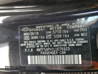 2020 Genesis G90 Ultimate with VIN KMTF54PH1LU076923, listed as a Copart auction lot 55794235 with 43,618 mi miles and Clean Title. Bid and sale history available at carsss.com. Image 12.