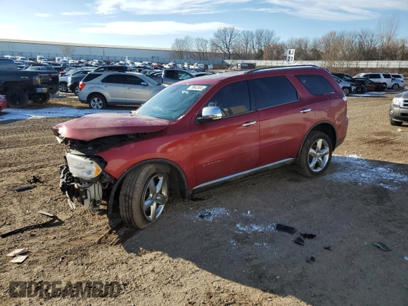 2011 Dodge Durango Citadel with VIN 1D4SE5GT5BC664273, listed as a Copart auction lot 79842504 with Not provided miles and Clean title. Bid and sale history available at DreamBid. Image 1.