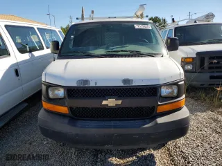 2012 Chevrolet Express Cargo Van with VIN 1GCSGAFX1C1137350, listed as a Copart auction lot 76128634 with 223,038 mi miles and Clean Title. Bid and sale history available at carsss.com. Image 5.