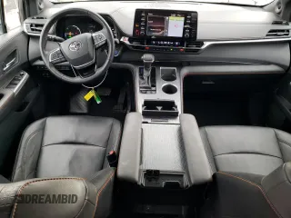2021 Toyota Sienna XSE with VIN 5TDDSKFCXMS027072, listed as a Copart auction lot 85947414 with 40,197 mi miles and Salvage Title. Bid and sale history available at carsss.com. Image 8.