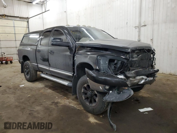 2009 Dodge 2500 SLT with VIN 3D7KS28L09G563190, listed as a Copart auction lot 84249494 with 132,724 mi miles and Salvage Title. Bid and sale history available at DreamBid. Image 4.
