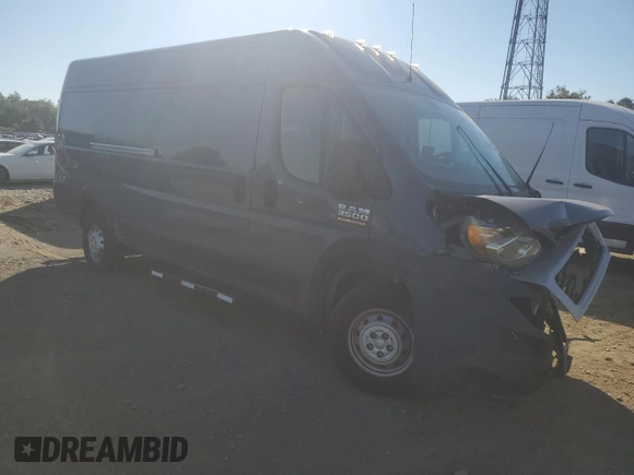 2020 Ram ProMaster Cargo with VIN 3C6URVJG3LE136397, listed as a Copart auction lot 69586774 with Not Provided miles and Salvage Title. Bid and sale history available at carsss.com. Image 4.