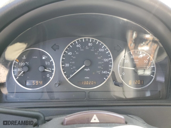 2005 Mercedes-Benz M-Class 3.7L with VIN 4JGAB57E25A538743, listed as a Copart auction lot 51050965 with 130,204 mi miles and Salvage Title. Bid and sale history available at carsss.com. Image 9.