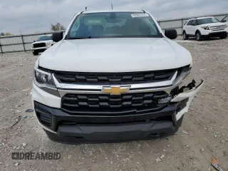 2021 Chevrolet Colorado 4WD Work Truck with VIN 1GCHTBEA7M1206343, listed as a Copart auction lot 82903544 with 17,331 mi miles and Salvage Title. Bid and sale history available at carsss.com. Image 5.