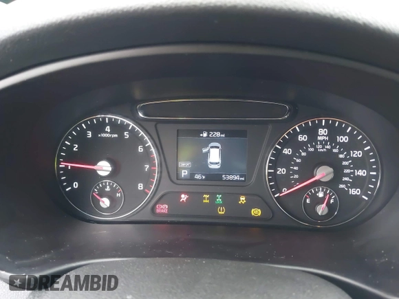 2019 Kia Sorento LX with VIN 5XYPGDA36KG602862, listed as a IAAI auction lot 41722392 with 53,894 mi miles. Bid and sale history available at carsss.com. Image 7.