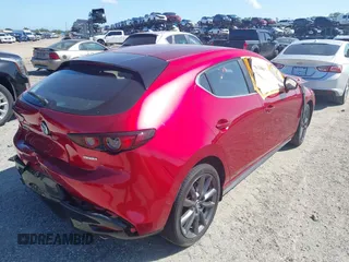 2021 Mazda Mazda3 Hatchback Preferred with VIN JM1BPALL7M1346174, listed as a IAAI auction lot 42005878 with 1 mi miles. Bid and sale history available at carsss.com. Image 4.