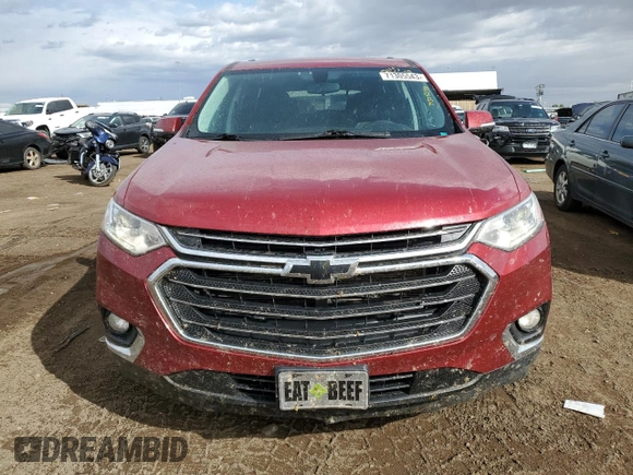 2018 Chevrolet Traverse LT Cloth with VIN 1GNEVGKWXJJ251807, listed as a Copart auction lot 71305543 with 79,902 mi miles and Salvage Title. Bid and sale history available at carsss.com. Image 5.