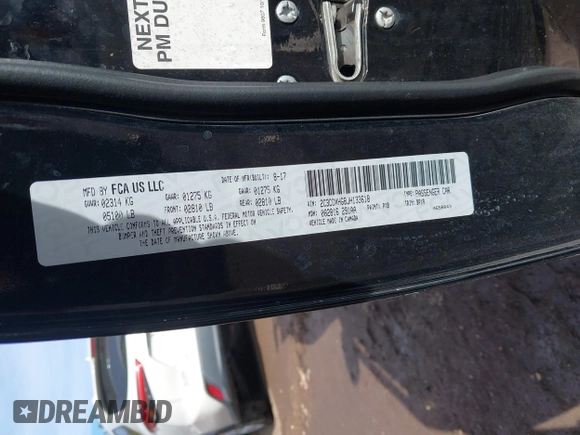 2018 Dodge Charger SXT Plus with VIN 2C3CDXHG8JH133618, listed as a IAAI auction lot 41397123 with Not Provided miles and . Bid and sale history available at carsss.com. Image 9.