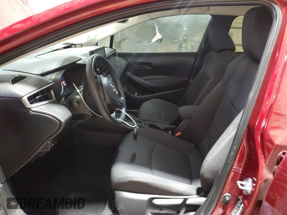 2022 Toyota Corolla LE with VIN 5YFEPMAE5NP314128, listed as a Copart auction lot 53477825 with 13,125 mi miles and Salvage Title. Bid and sale history available at DreamBid. Image 7.