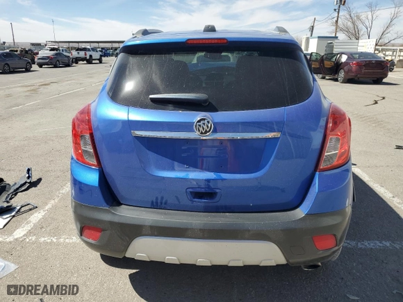 2016 Buick Encore with VIN KL4CJASB7GB608248, listed as a Copart auction lot 47895445 with 136,686 mi miles and Salvage Title. Bid and sale history available at carsss.com. Image 6.