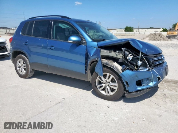 2017 Volkswagen Tiguan S с VIN WVGAV7AX2HW504340, выставлен на аукционе Copart как лот 54264525 с пробегом 78 565 миль миль и Списание • Salvage title. История ставок и продаж доступна на DreamBid. Изображение 4.