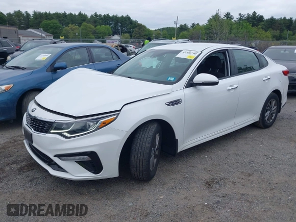 2020 Kia Optima LX with VIN 5XXGT4L32LG450805, listed as a IAAI auction lot 42300790 with 41,901 mi miles and . Bid and sale history available at DreamBid. Image 2.