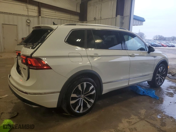 2020 Volkswagen Tiguan SEL Premium R-Line with VIN 3VV4B7AX9LM139031, listed as a Copart auction lot 80739964 with 72,415 mi miles and Salvage Title. Bid and sale history available at carsss.com. Image 3.