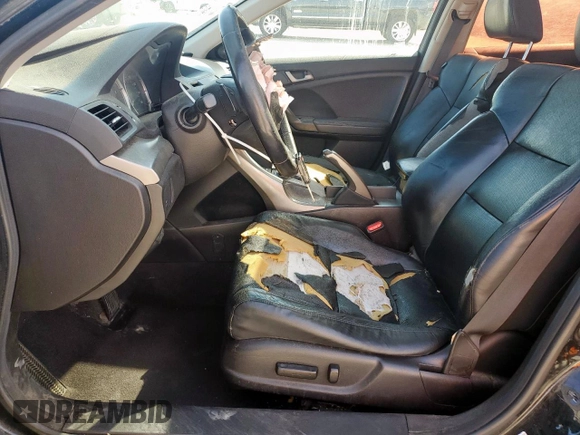 2010 Acura TSX with VIN JH4CU2F68AC023002, listed as a Copart auction lot 48956315 with 223,827 mi miles and Salvage Title. Bid and sale history available at carsss.com. Image 7.