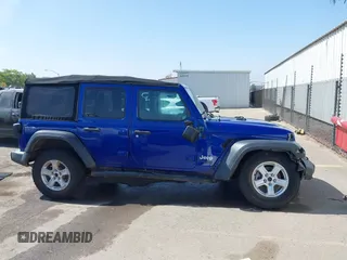 2018 Jeep Wrangler Unlimited Sport S z VIN 1C4HJXDG7JW299534, wystawiony jako IAAI lot #42321004 z przebiegiem 110 206 mil mil oraz . Historia ofert i sprzedaży dostępna na DreamBid. Obrazek 14.