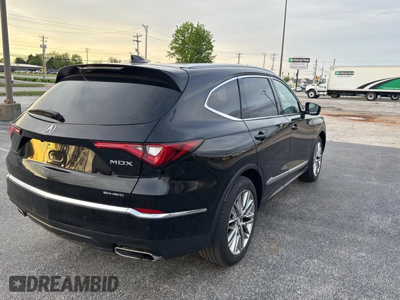 2022 Acura MDX w/Advance Package with VIN 5J8YE1H85NL007733, listed as a Copart auction lot 54273895 with 73,146 mi miles and Salvage Title. Bid and sale history available at carsss.com. Image 4.