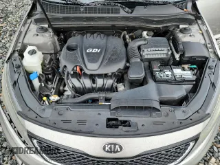 2014 Kia Optima LX with VIN 5XXGM4A76EG342533, listed as a Copart auction lot 59279775 with 108,598 mi miles and Salvage title. Bid and sale history available at DreamBid. Image 11.