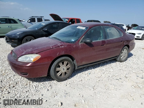 2007 Ford Taurus SEL with VIN 1FAFP56U27A183683, listed as a Copart auction lot 48707555 with Not Provided miles and Salvage Title. Bid and sale history available at DreamBid. Image 1.