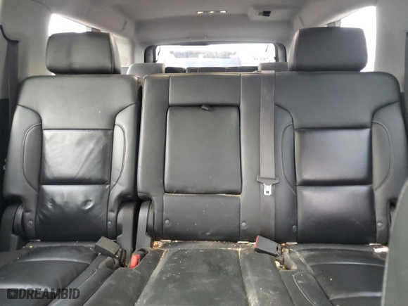 2020 Chevrolet Suburban LT with VIN 1GNSCHKC0LR301395, listed as a Copart auction lot 81477564 with 136,003 mi miles and Salvage Title. Bid and sale history available at carsss.com. Image 10.