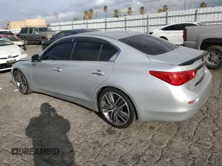 2014 Infiniti Q50 Hybrid Sport with VIN JN1AV7AP9EM691980, listed as a Copart auction lot 51164315 with 168,828 mi miles and Clean Title. Bid and sale history available at carsss.com. Image 2.