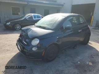 2013 FIAT 500 Pop with VIN 3C3CFFAR8DT742803, listed as a Copart auction lot 43484505 with 105,765 mi miles and Non Repairable. Bid and sale history available at carsss.com. Image 1.