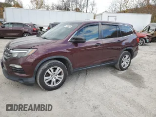 2016 Honda Pilot LX with VIN 5FNYF6H14GB099578, listed as a Copart auction lot 76843314 with 188,161 mi miles and Clean Title. Bid and sale history available at carsss.com. Image 1.