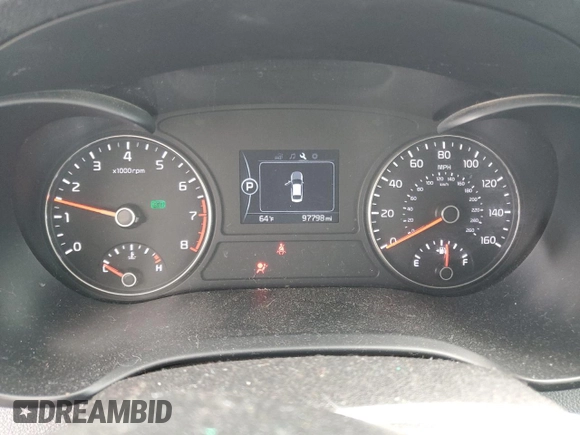 2018 Kia Optima LX z VIN KNAGT4L34J5213019, wystawiony jako Copart lot #54748065 z przebiegiem 97 798 mil mil oraz Szkoda całkowita • Salvage title. Historia ofert i sprzedaży dostępna na DreamBid. Obrazek 9.