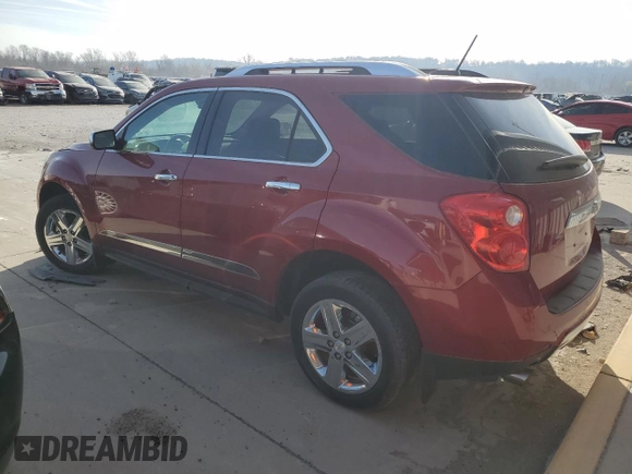 2015 Chevrolet Equinox LTZ with VIN 2GNFLDE35F6376485, listed as a Copart auction lot 45392635 with 80,530 mi miles and Salvage Title. Bid and sale history available at carsss.com. Image 2.