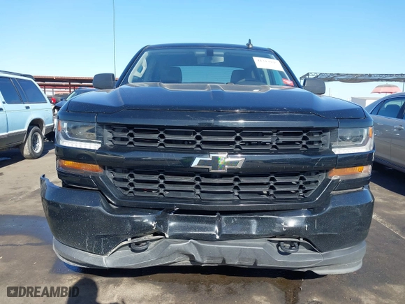 2018 Chevrolet Silverado 1500 Custom with VIN 3GCUKPEC9JG406203, listed as a IAAI auction lot 41313945 with 108,299 mi miles. Bid and sale history available at carsss.com. Image 12.