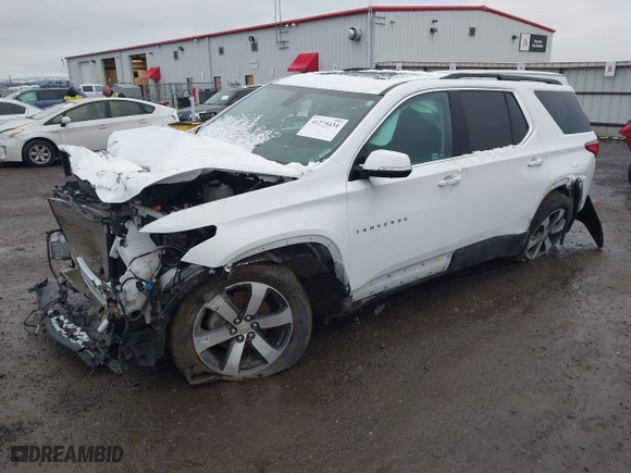 2019 Chevrolet Traverse LT Leather with VIN 1GNEVHKW4KJ280629, listed as a IAAI auction lot 41275434 with 34,562 mi miles. Bid and sale history available at carsss.com. Image 19.