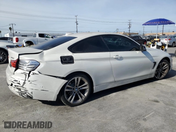 2015 BMW 4 Series 428i with VIN WBA3N3C53FK234442, listed as a Copart auction lot 46535395 with 100,351 mi miles and Salvage Title. Bid and sale history available at DreamBid. Image 3.